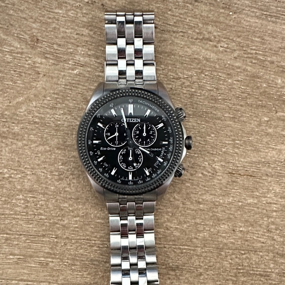 Citizen Other - Citizen Black Dial Silver Band Watch